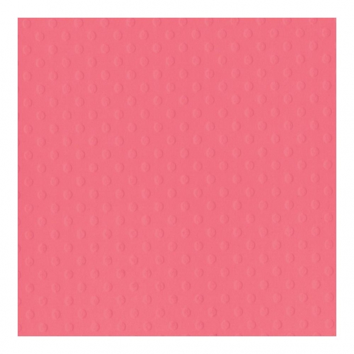 Bazzill Dotted Swiss Cardstock Coral Reef 12"x12"