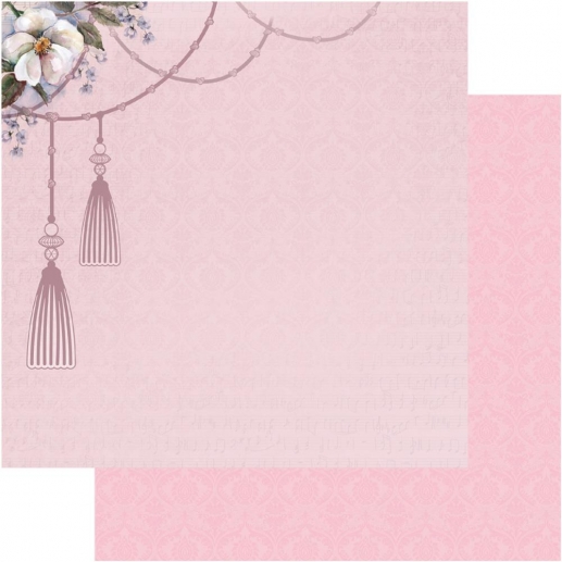 Papper Ultimate Crafts Damask Curtains Mönstrade Scrapbooking