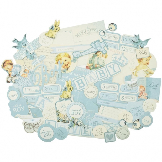 Die Cuts Collectables Peek-A-Boo Boy Kaisercraft Scrapbooking Papper