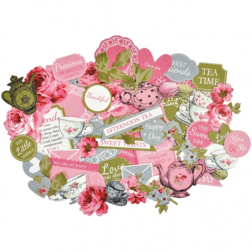 Die Cuts Collectables High Tea Kaisercraft Scrapbooking Papper