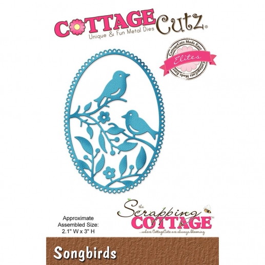 CottageCutz Elites Die Songbirds Cottage Cutz Dies
