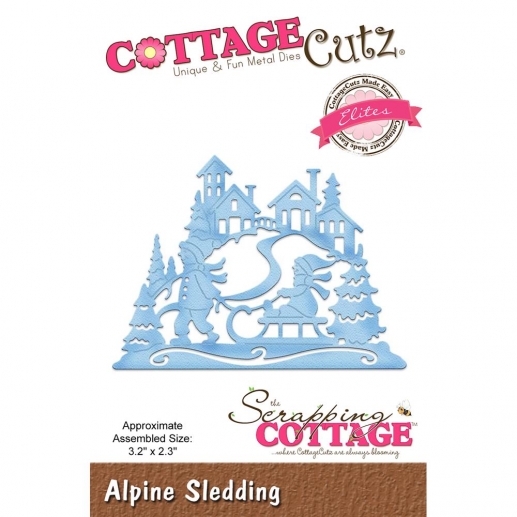 CottageCutz Elites Die Alpine Sledding Jul dies stans