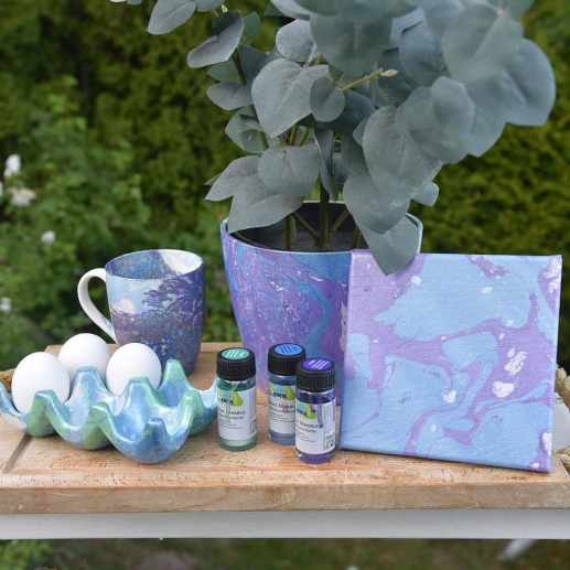 Pysseltips - Marmoreringsfärg Magic Marble