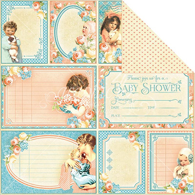 Papper Graphic45 Precious Memories Cutie Pie Scrapbooking