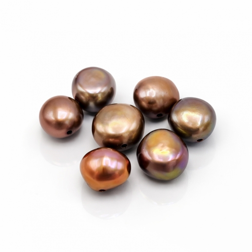 Sötvattenspärlor Colored 7-8mm - 8 st Pärlor