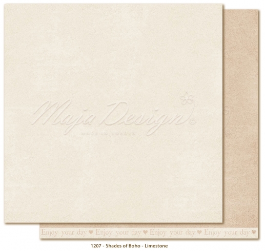 Cardstock Mono Shades of Boho Limestone Maja Design Monochromes 12"x12"