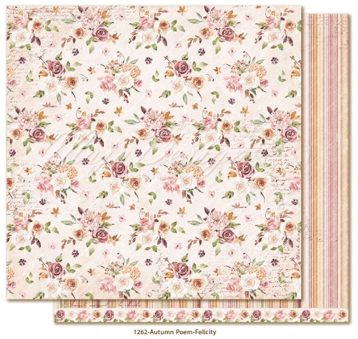 Maja Design Autumn Poem Scrapbookingpapper
