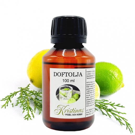 Doftolja 100 ml - Gin Tonic Lime - För Tvål och Ljus