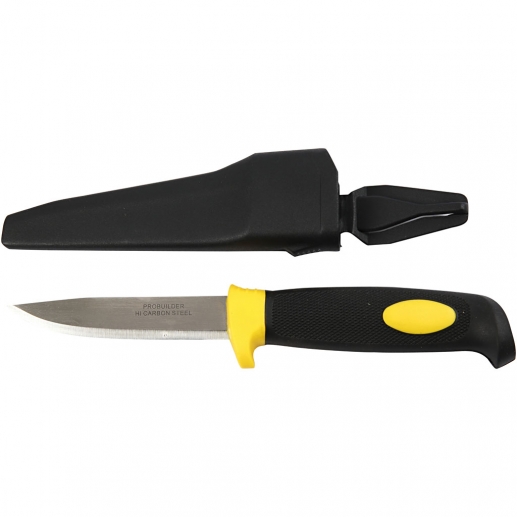 Slöjdkniv inklusive Slida 10 x 2,5 cm Skalpell Hobbykniv Skalpellblad