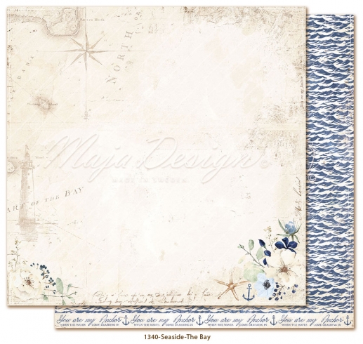 Scrapbooking Papper Maja Design - Seaside