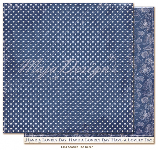 Scrapbooking Papper Maja Design - Seaside