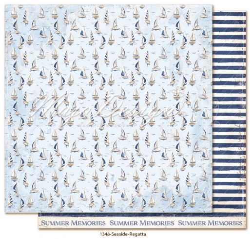 Scrapbooking Papper Maja Design - Seaside