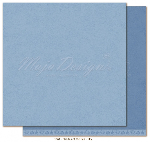 Maja Monochromes - Seaside Shades Cardstock