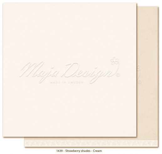 Cardstock Maja Monochromes - Strawberry Thief