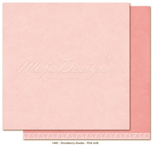 Cardstock Maja Monochromes - Strawberry Thief
