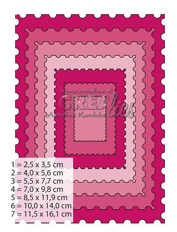 Dies Crea-Nest-Lies XXL no. 39 Crealies till scrapbooking, pyssel och hobby