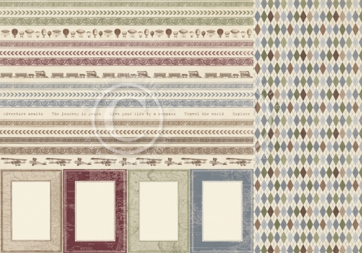 Papper Pion The World Awaits Borders Design