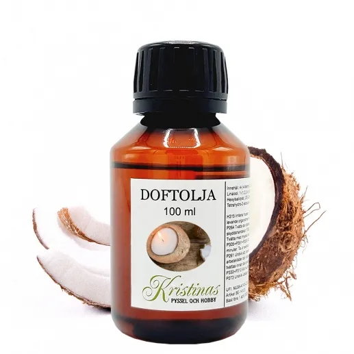 Doftolja 100 ml - Cozy Coconut - För Tvål och Ljus