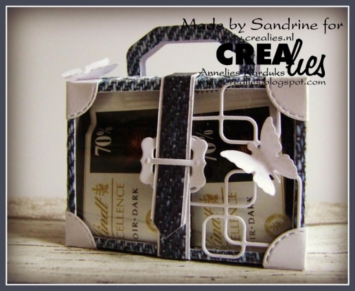 Dies Create A Box Mini Suitcase Crealies