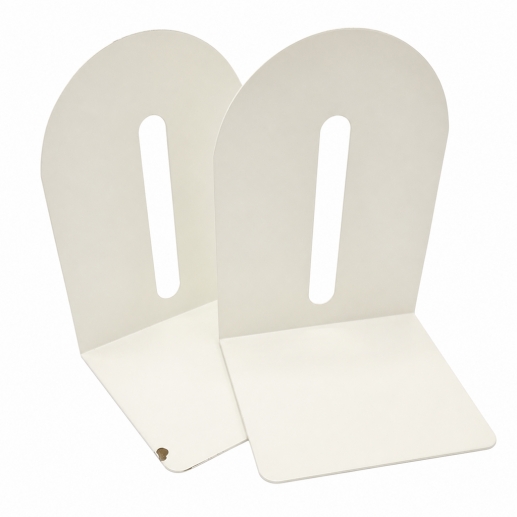 Bokstöd i Metall - H: 15 cm - 2 st - 2:a Sortering