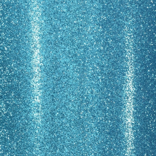 Glitterpapper självhäftande turkos 30x30 cm -