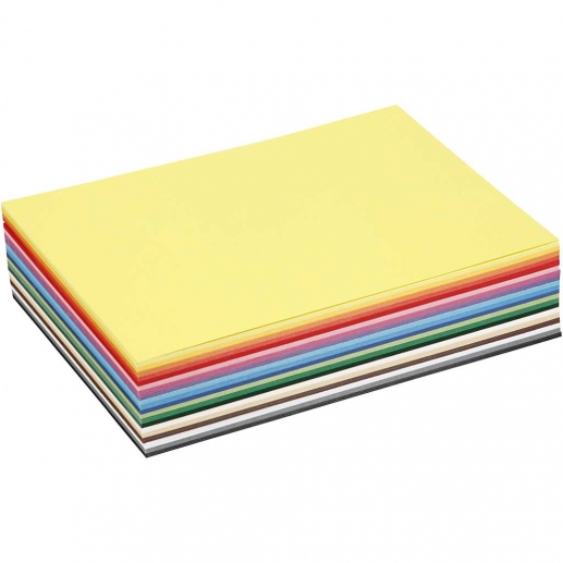 Creativ kartong A5 180 g 300 ark till scrapbooking, pyssel och hobby
