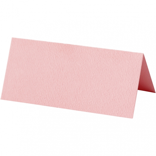 Bordsplaceringskort - Rosa - 9x4 cm - 20 st