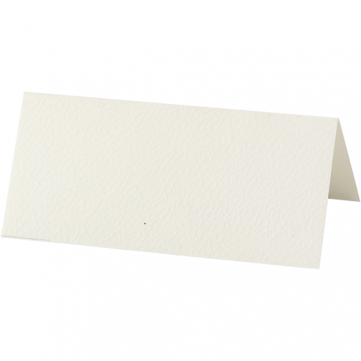 Bordsplaceringskort Vit 9x4 cm 20 st till scrapbooking, pyssel och hobby