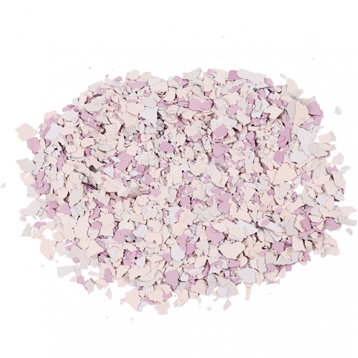 Terrazzo flakes Lila 90g Bladguld till scrapbooking, pyssel och hobby