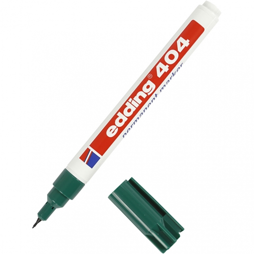 Edding 404 tusch spets: 0,75 mm Grön Märkpenna