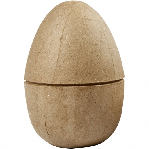 Tvådelade ägg H: 12 cm dia. 9 Påskägg till scrapbooking, pyssel och hobby