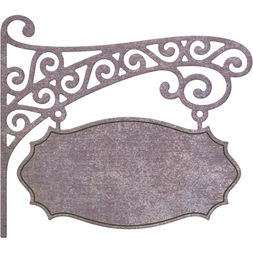 Cherry Lynn Dies Paris Signs 3 till scrapbooking, pyssel och hobby