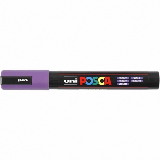 Posca Marker Medium Bullet PC-5M Violet Penna 2,5 mm