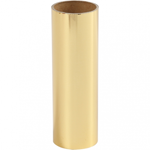 Dekorationsfolie Metallic Guld 15,5x50 cm