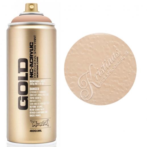 Montana GOLD Sprayfärg Make Up 400 ml Beige