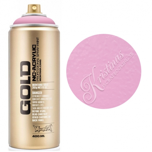 Montana GOLD Sprayfärg Frozen Raspberry 400 ml