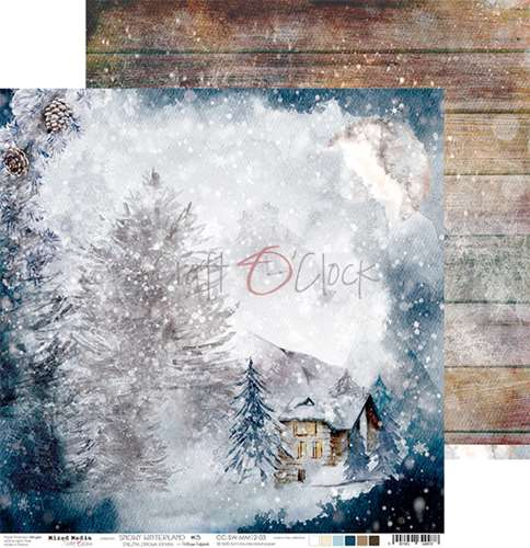 Papper Craft O' Clock - Snowy Winterland 03