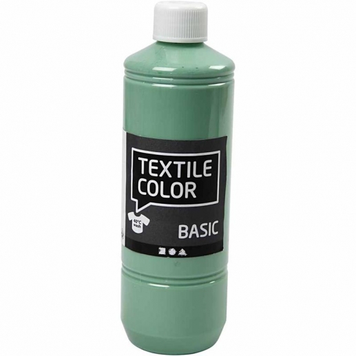 Textil Färg Sjögrön 500 ml Textilfärg Basic