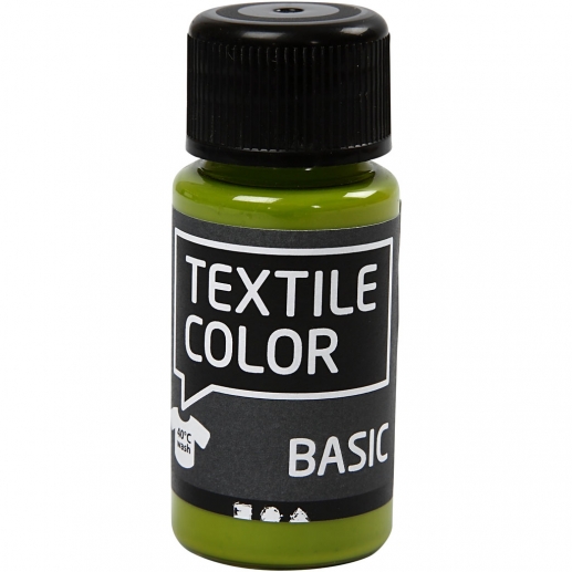 Textil Färg Kiwi 50 ml Textilfärg Basic till scrapbooking, pyssel och hobby