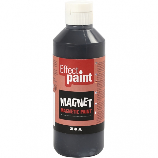 Magnetfärg Svart 250 ml till scrapbooking, pyssel och hobby