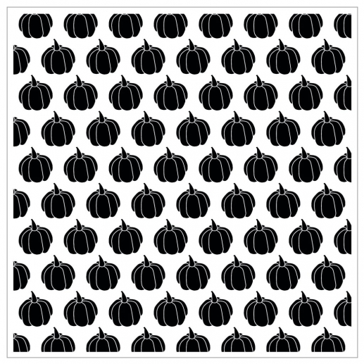 Schablon 15x15 cm - Pumpkins - Vaessen