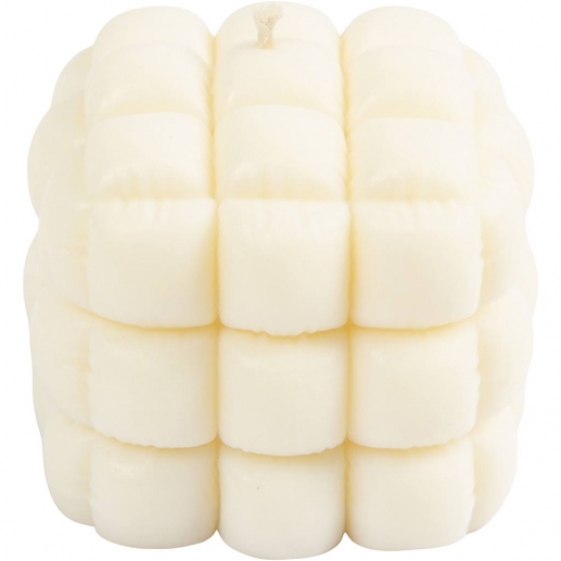 Silikonform Gjutform - Bubblig Fyrkant - 5x6 cm