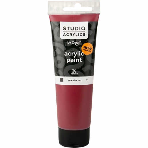 Creall Studio Akrylfärg - Täckande - Madder Red (11) - 120 ml