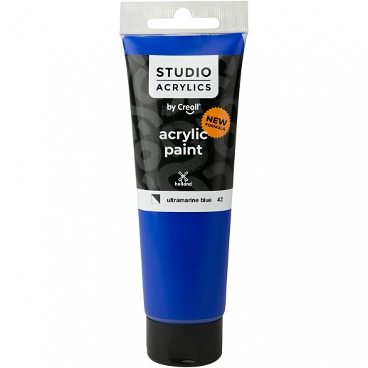 Creall Studio Akrylfärg - Semi Opaque - Ultramarine Blue (42) - 120 ml