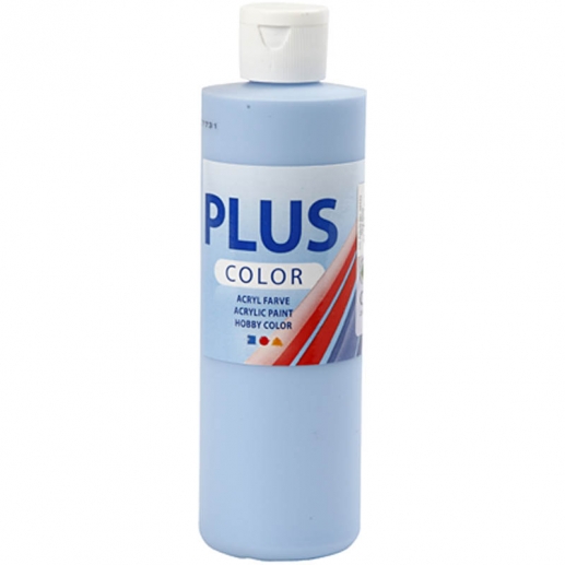Akrylfärg BIG PLUS Color 250 ml Sky Blue Hobbyfärg