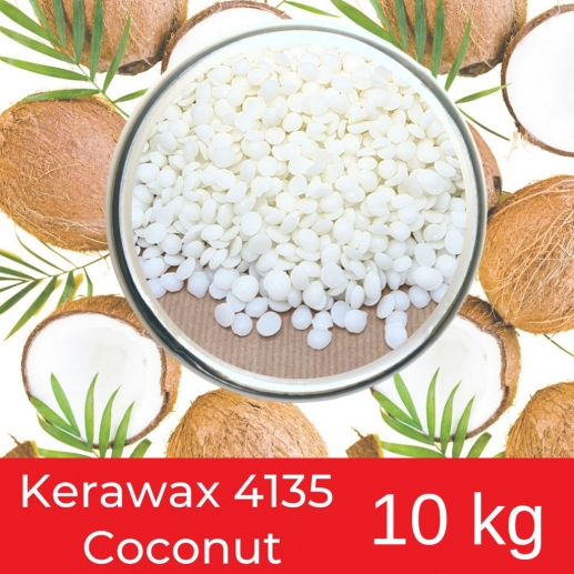 Kokosvaxblandning till ljusglas från Kerax. Keravax 10 kg.
