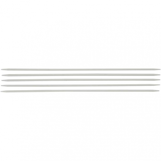 Strumpstickor nr. 2,5 Metall 1 set Stickor