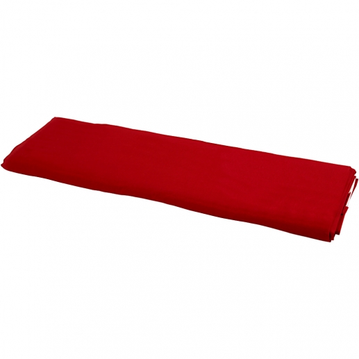 Bomullstyg Röd B: 145 cm 10 meter Tyg Textilier