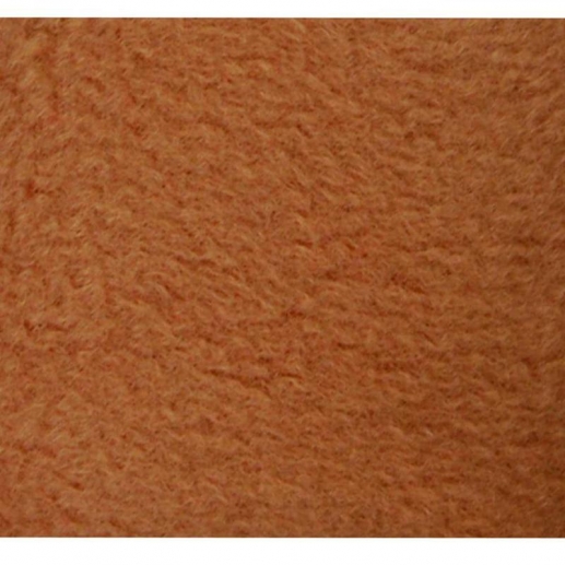 Fleece med sydd kant 125 x 150 cm Beige Tyg