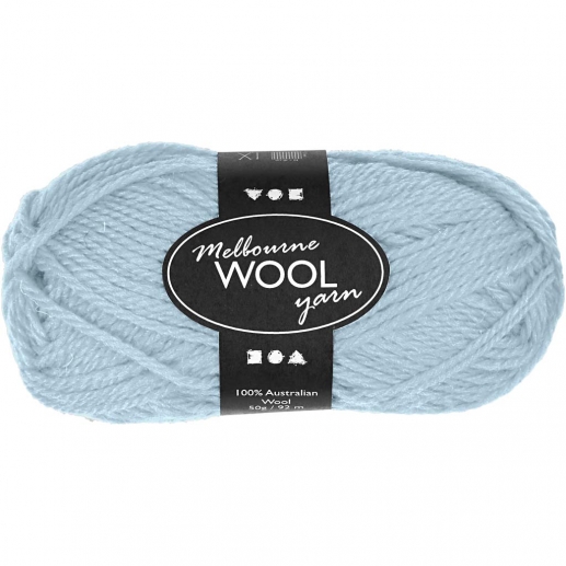 Melbourne Ullgarn L: 92 m Ljusturkos 50 g